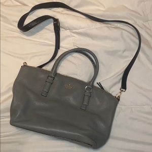 Gray Soft leather Kate Spade Crossbody